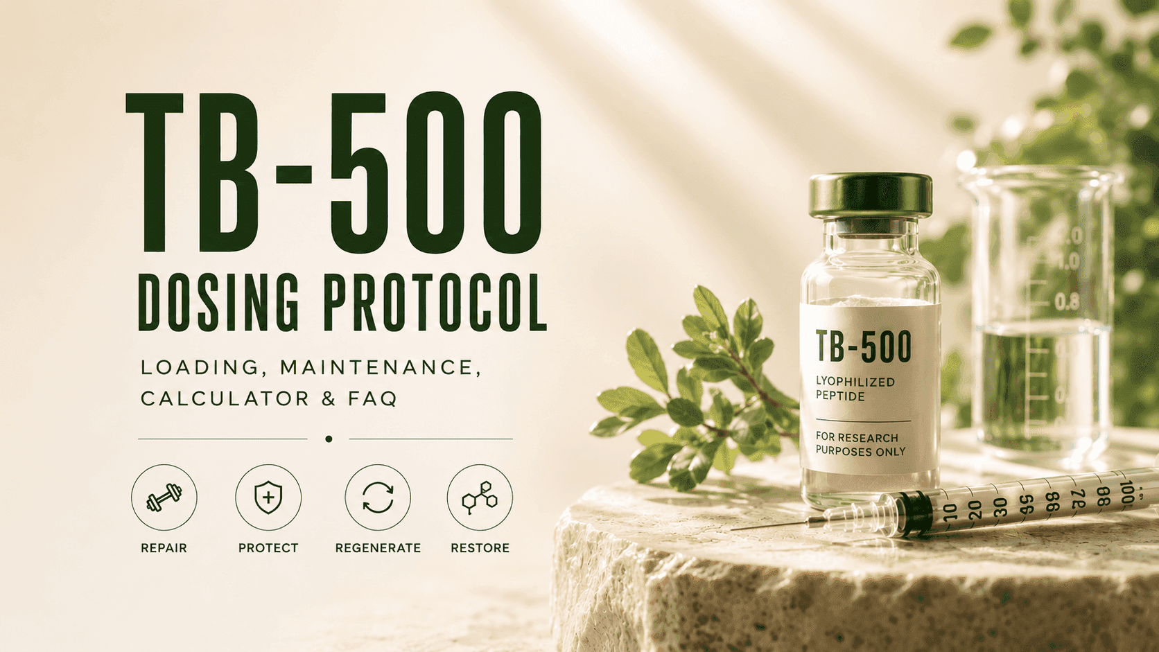 TB-500 Dosage and Protocol: Loading Phase, Maintenance, and Cycle Length