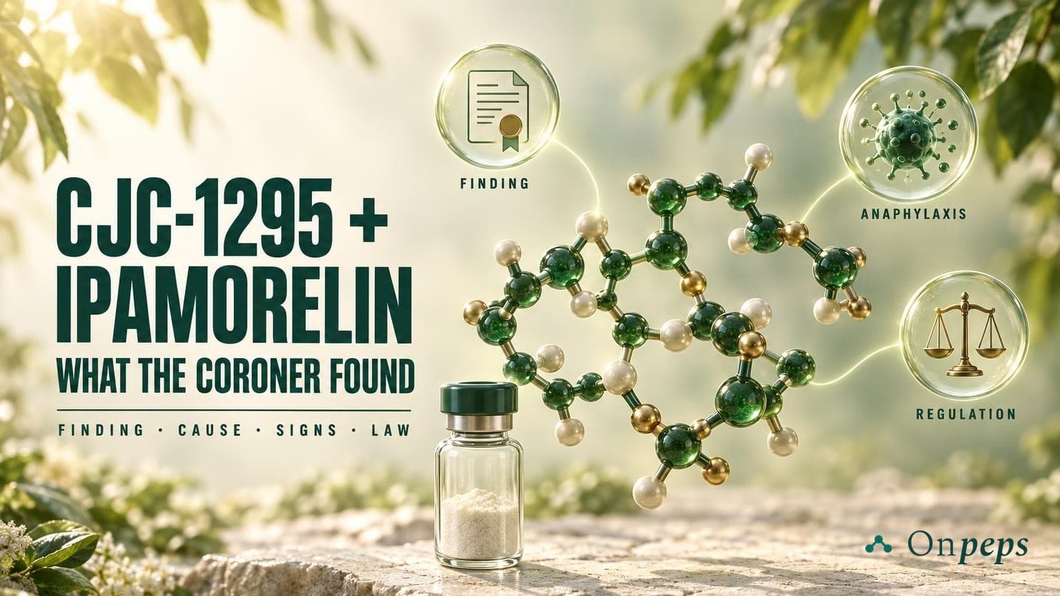 CJC-1295 + IPAMORELIN: What the Coroner Found — by ONPEPS.COM